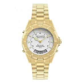 Relógio Technos Masculino Skydiver Dourado Wt2050Af.1B