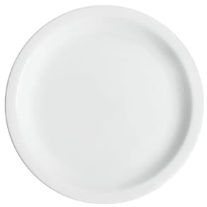 Prato Raso Germer Classe Única Iguaçu de Porcelana para Mesa 25cm Branco