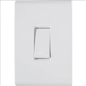Conjunto 1Interruptor Simples 4x2 Branco Tramontina Liz