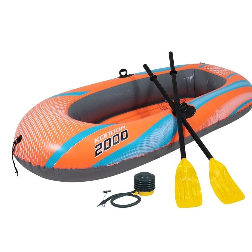 Bote Hydro Force Inflável com Bomba de Ar Manual Par de Remos Bel Fix