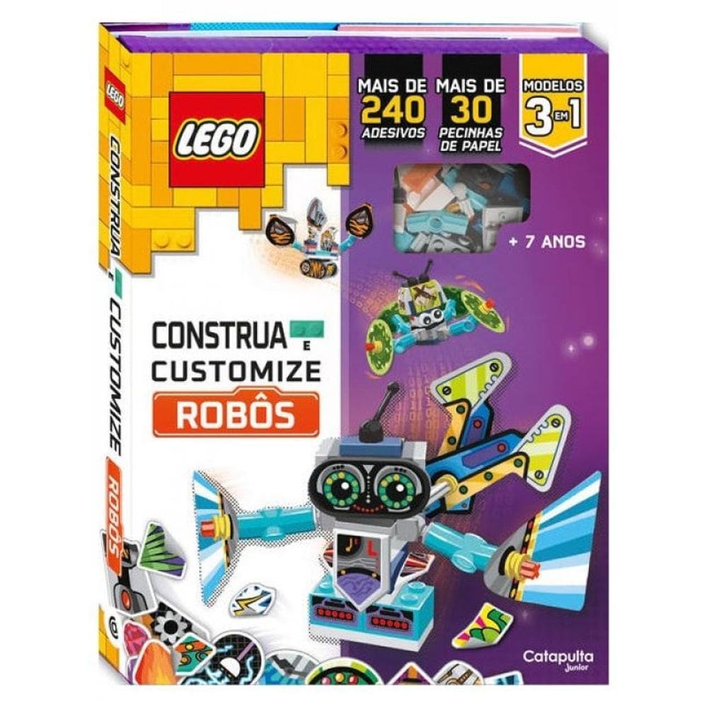 Lego Construa E Customize Robôs