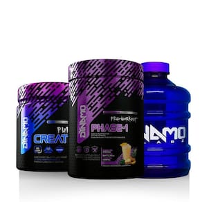 Kit Creatina 100% Pura 150G + Phase 400G-1+  Dynamo