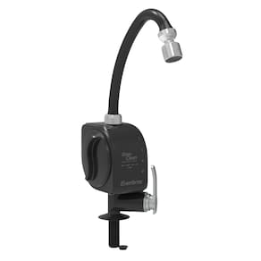 Torneira Eletrica 4800W 127V Bancada Preta C/ Cromado Enerbras Mesa
