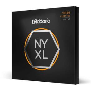Encordoamento Para Guitarra D`addario 7 Cordas NYXL1059 .010