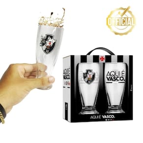 Kit Conjunto 2 Copos Munich Tulipa Cerveja Chopp Bebidas