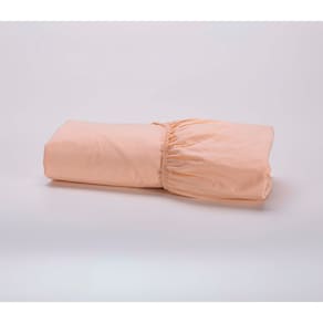 Lençol Cama Viúva Avulso(1,88mx1,20mx22cm alt) Com Elástico 100% Algodão 200 Fios Salmon