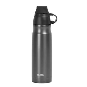 Garrafa Squeeze Térmica Inox Campeche Grafite 490ml Premium