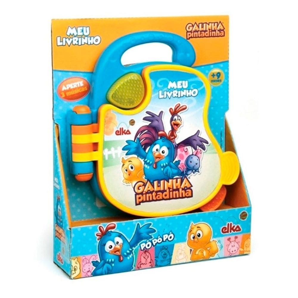 Meu Livrinho Galinha Pintadinha 940 - Elka
