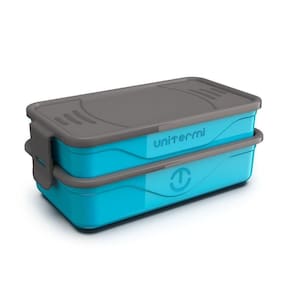 Marmita Fitness 1,3l Sem Bpa 2 Compartimentos Para Comida