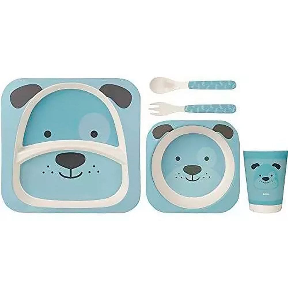 Kit de Refeição em Bambu Cachorrinho 16226 - Buba