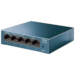 Switch Gigabit De Mesa Com 5 Portas 10/100/1000 Ls105G Smb
