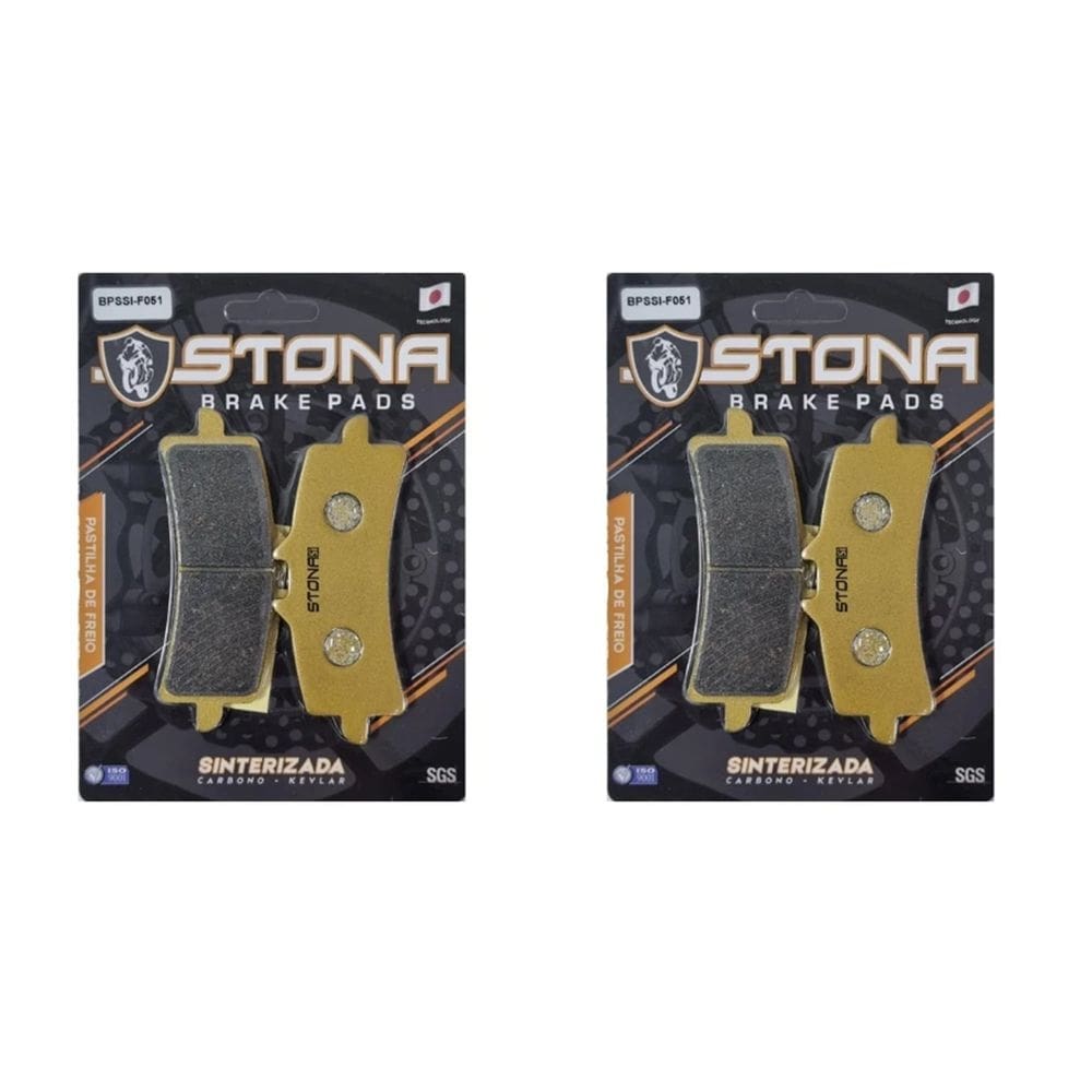 Pastilha freio dianteira Stona Sint Bmw HP2 Sport 1200 2010