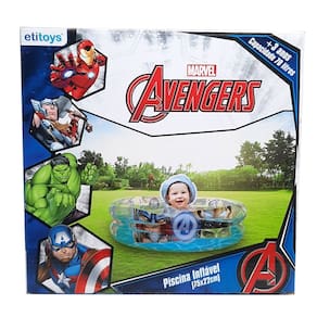 Piscina Inflável Marvel Avengers 70L 75x22cm DYIN-220 - Etitoys