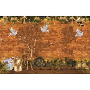 Fundo Fotográfico Em Tecido Natal 2,60X1,50