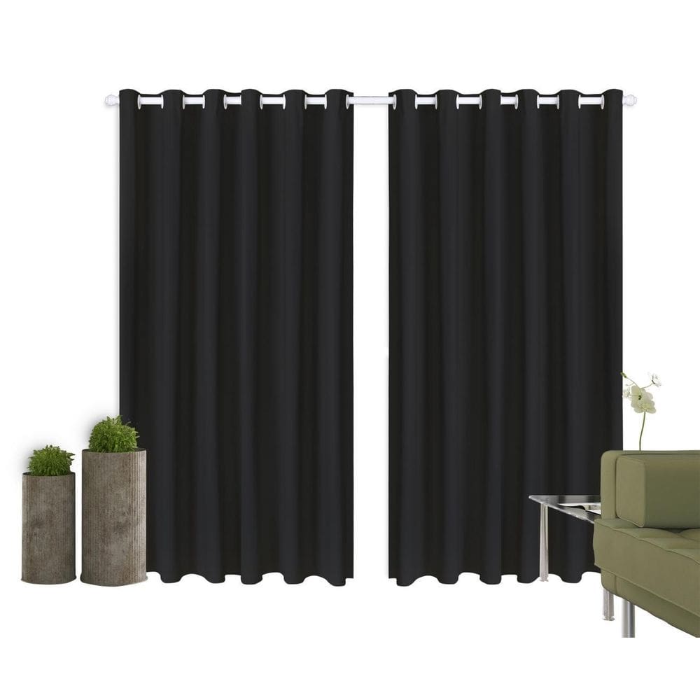 Cortina Corta Luz 2,80M X 2,50M Blackout 100% Pvc Para Varão