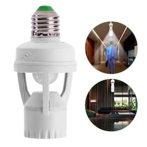 Sensor De Presença Com Soquete Para Lâmpada E27