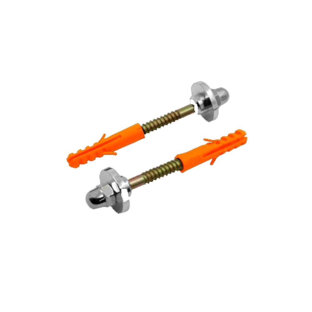 Parafuso com Bucha 8mm para Vaso Sanitário 2 Unidades