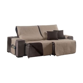 Capa Protetor Sofa Retratil 1,80M 02 Módulos Shield 400 Fios