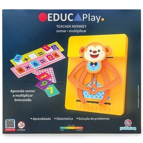 Jogo Educativo Macaco Matematico Polibrinq PB524