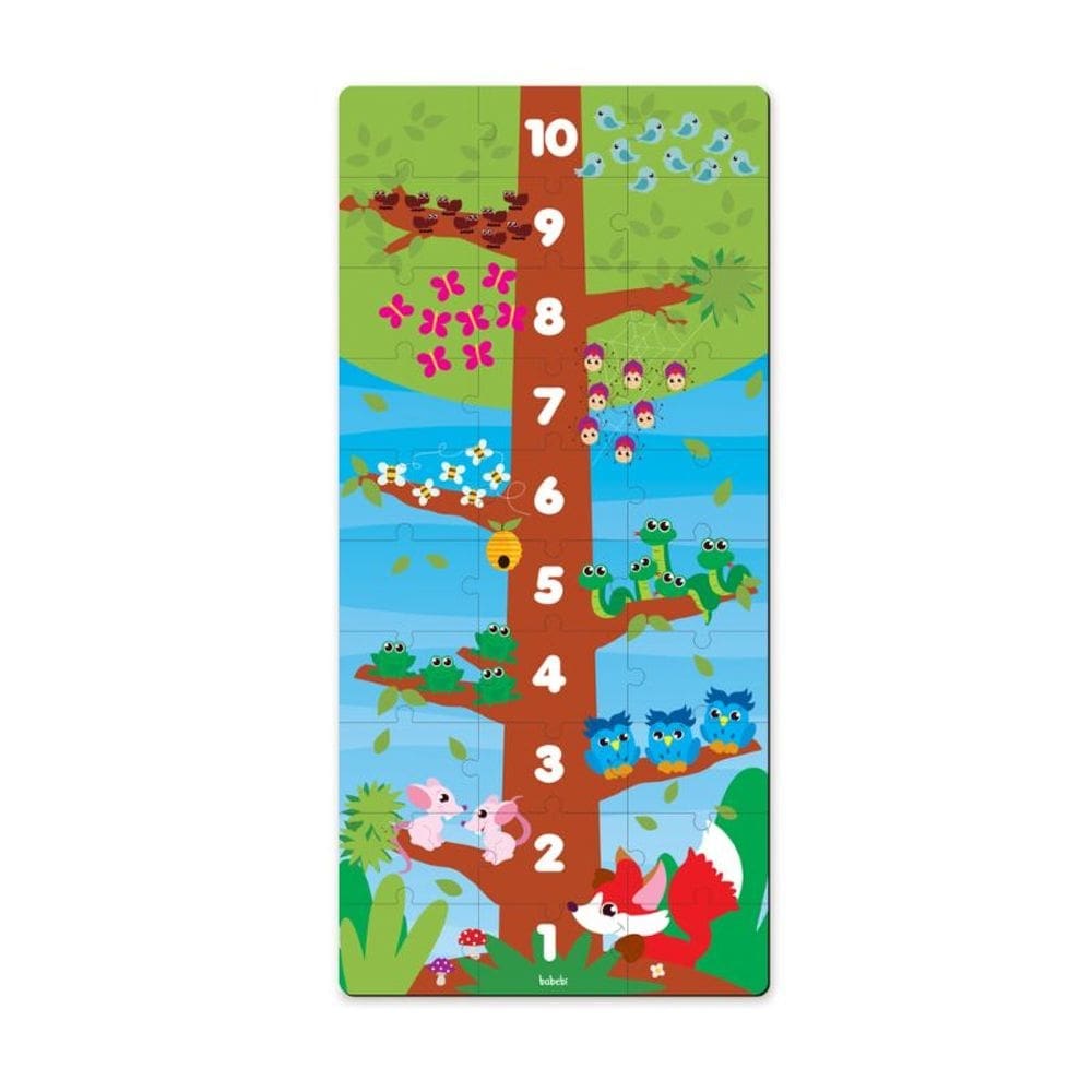 Quebra-Cabeça Conte até 10 - Babebi