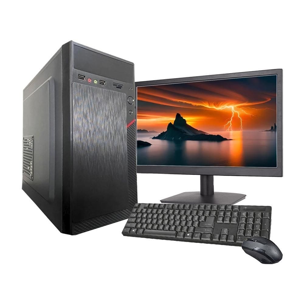 Computador completo intel core i5 2 memória ram 4gb ssd 120gb