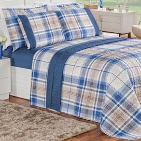Coxa Cama Solteiro Naturale Estampada Dupla Face 200 Fio