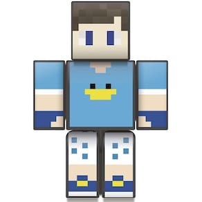 Boneco Grande 35CM Familia Arqueira Beto Gamer