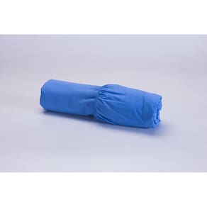 Lençol Cama Viúva Avulso(1,88mx1,20mx22cm alt) Com Elástico 100% Algodão 200 Fios Azul