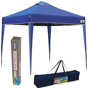 Gazebo X-Flex Oxford Azul 3x3m comSilvercoating 03531 - Mor