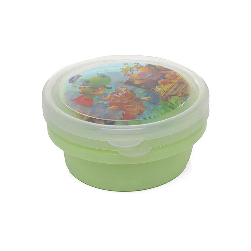 Pote Infantil Os Filhotes 200ml com 2 pçs Verde 5715 - Plasutil