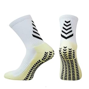 Meia Esportiva Gold Sports Futebol Titan II e Anti - Derrapante Adulto