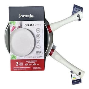 Conjunto 2 Frigideiras 20Cm E 24Cm Ceramica Chilli - Jomafe