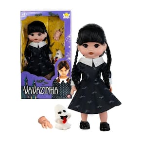 Boneca Vavazinha Mãozinha Fantasminha (inspiração Wandinha)