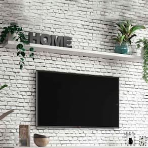 Prateleira 180cm Mdf Branco Dallas - On Móveis