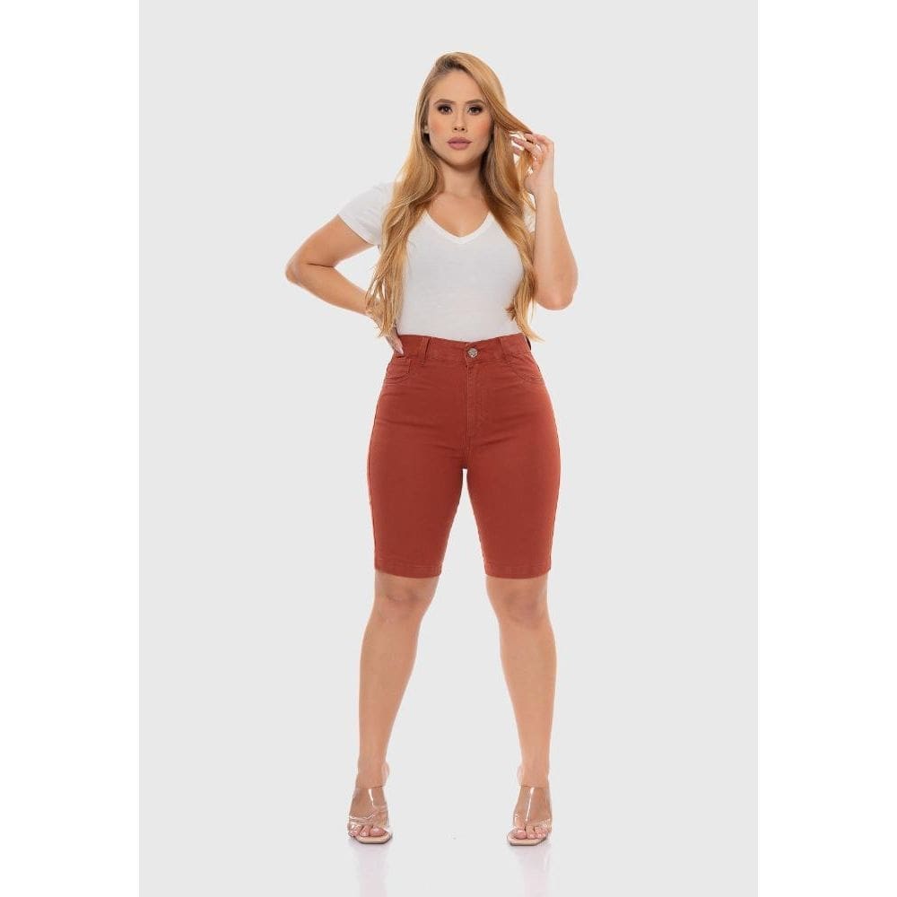 Bermuda Feminina 7883 Terra [F075]