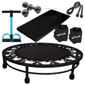 Kit aeróbico fitness ginástica mini jump profissional treino