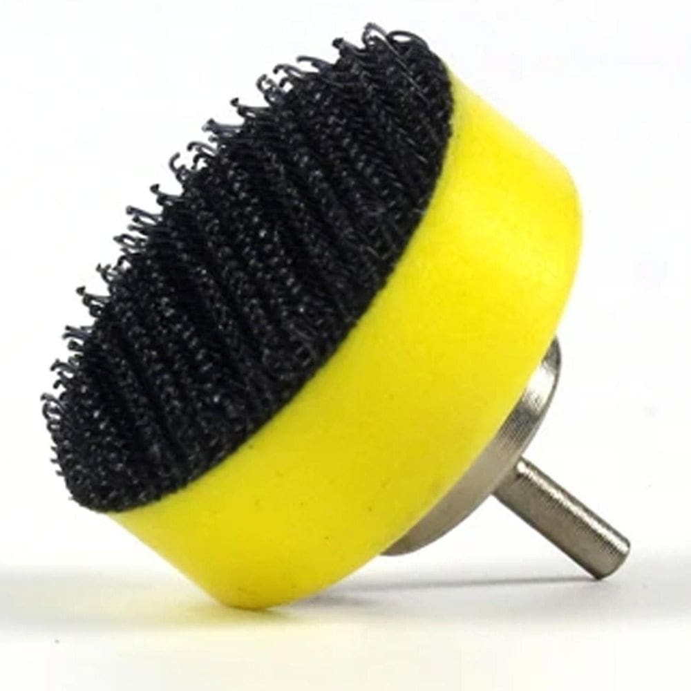 Suporte Disco De Lixa 25Mm Base Aderente Haste 3Mm Curta