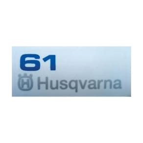 Adesivo Tampa Cobertura Motosserra Husqvarna 61
