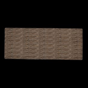 Tapete de Cozinha Retangular Passadeira Base Antiderrapante Vizapi Flock 60x150cm Castor