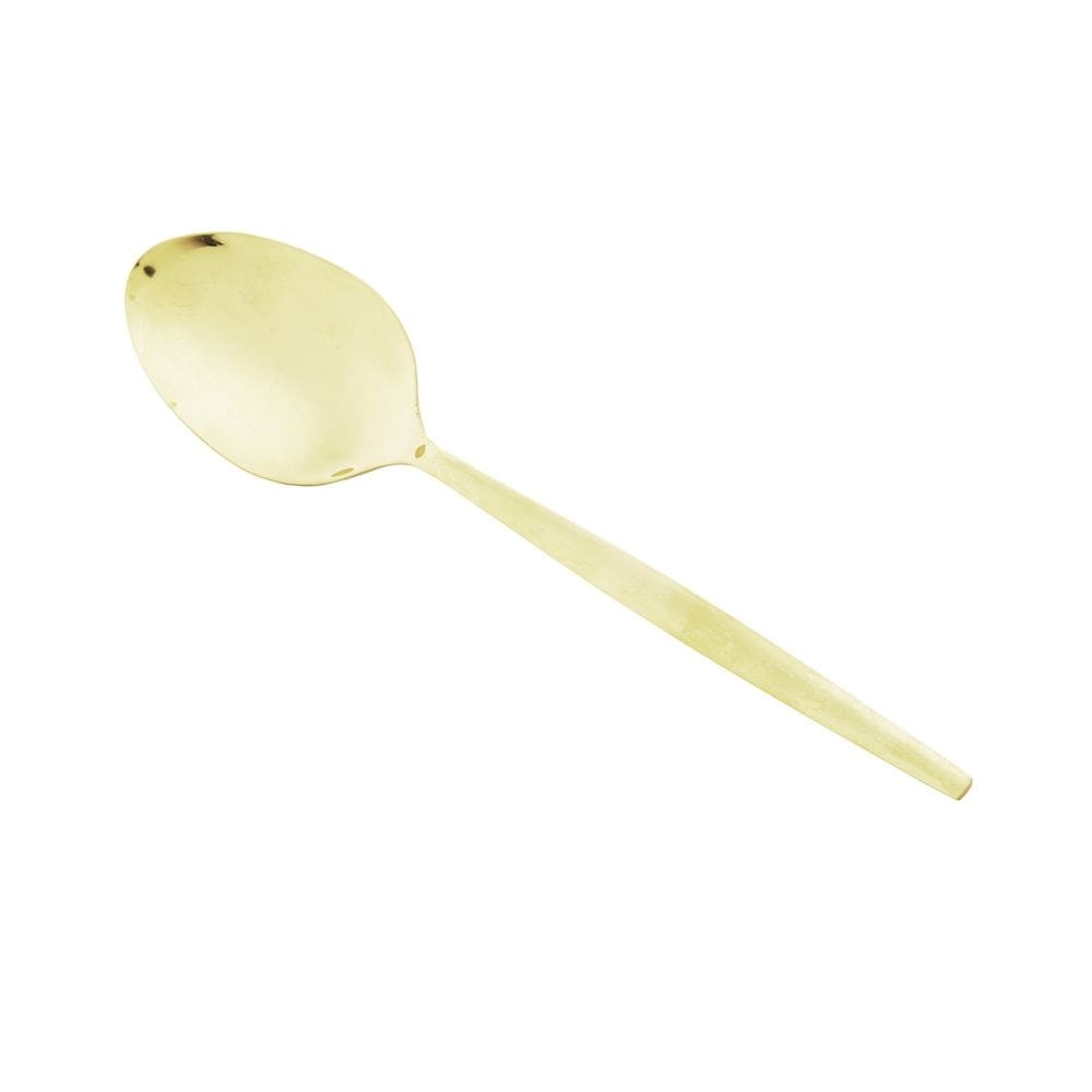 Colher de Servir de Aço Inox Ópera Champanhe 27cm - Lyor