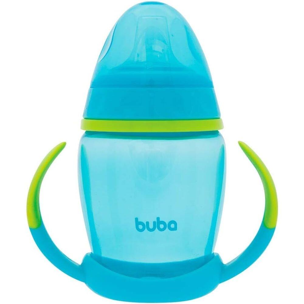 Copo com Alça Removível Azul e Verde 12636 - Buba