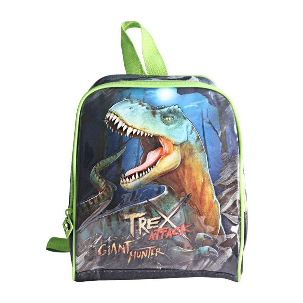 Lancheira Térmica Escolar De Alças Com 3 Modelos Diferentes Modelo:dinossauro T-rex