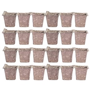 KIT Vasos Biodegradáveis Quadrado (24 unidades) NAGMOBIO