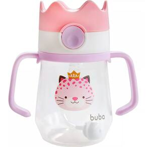 Copo com Alça Coroa Removível Oncinha 240ml 14458 - Buba