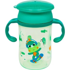 Copo de Treinamento 360 com Alça Bubazoo Dino 17006 - Buba