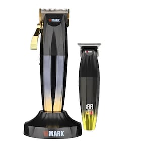 Kit maquina de acabamento e corte wmark ng222 e 311 + acompanha