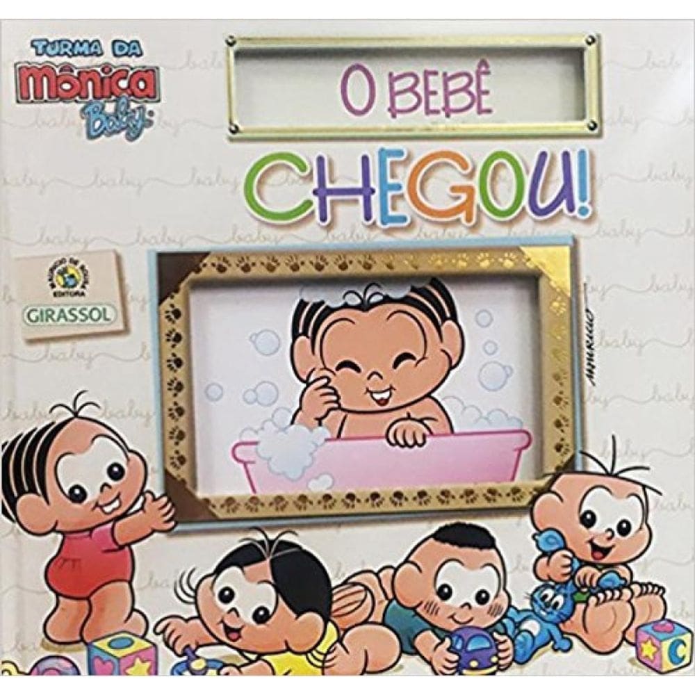 Livro Turma Da Monica Baby - O Bebe Chegou