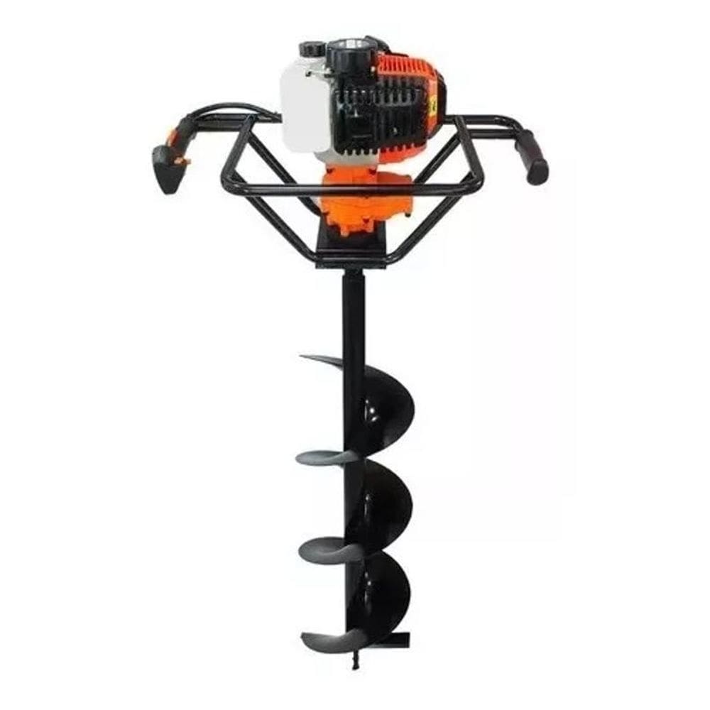 Perfurador solo gasolina 2t 52cc 2,5hp broca 80x20cm vps520