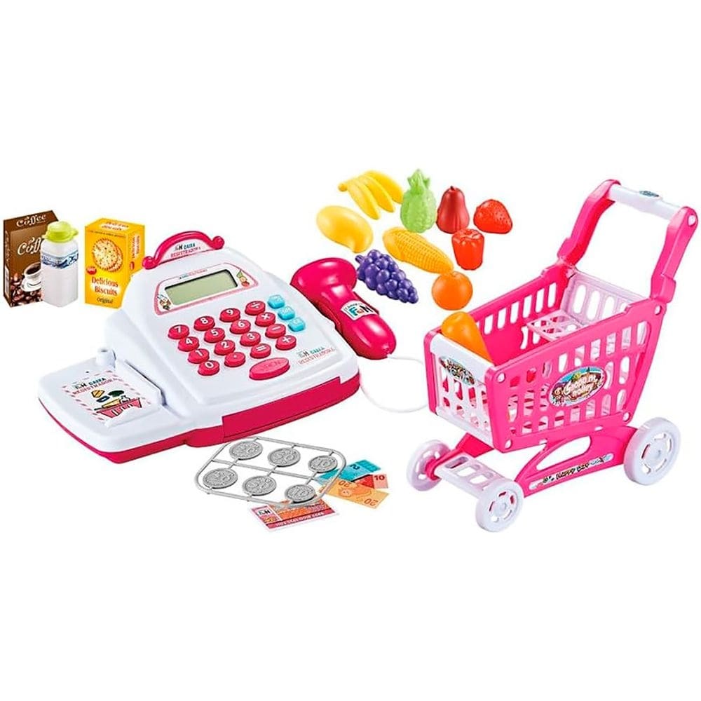 Creative Fun Caixa Registradora com Carrinho BR2035 - Multikids