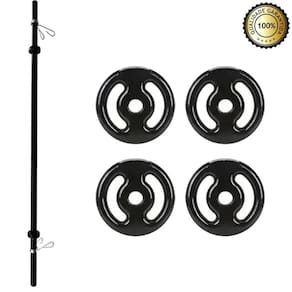 Kit Body Pump - Barra + 12 Kg De Anilhas Emborrachadas